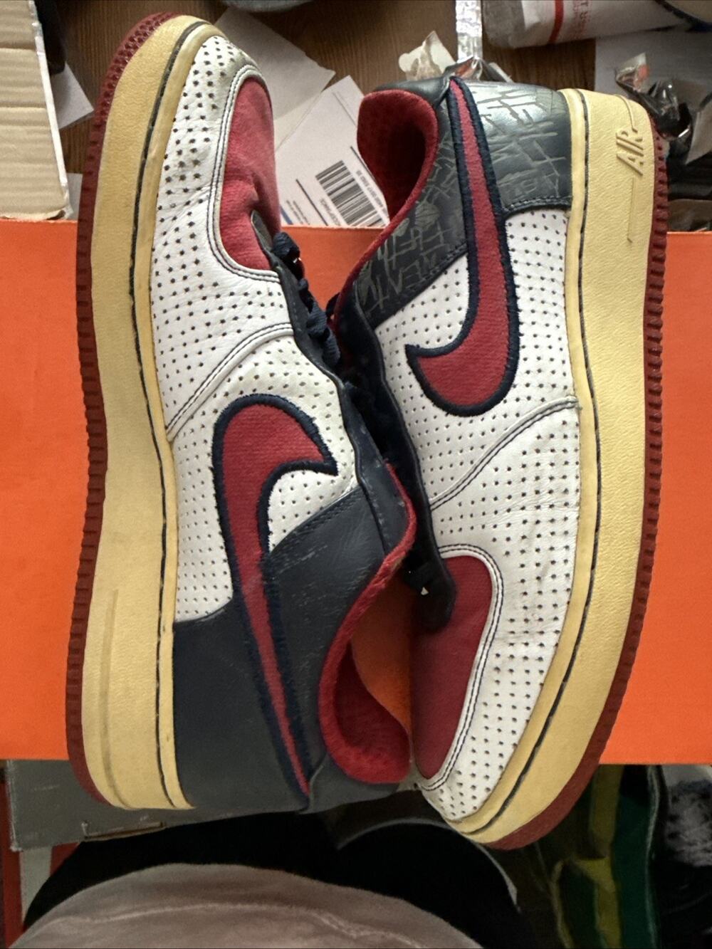 2007 Nike Air Force (1) Premium '07 (315180-161)Multicolor Low Sneakers Sz M/8